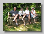 53  Michael Riley, Paul Susi, Francisco Correa, Molly Schneider at Chanticleer  [SM]
